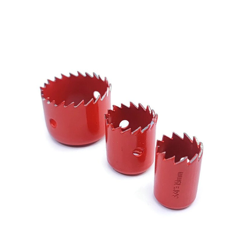 Vrtáky vykružovací korunkové 17-dílná sada