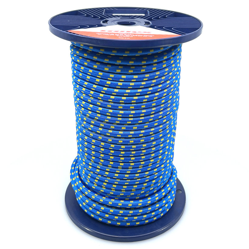 Gumolano s pryžovým jádrem modré+žltá PP 10mm