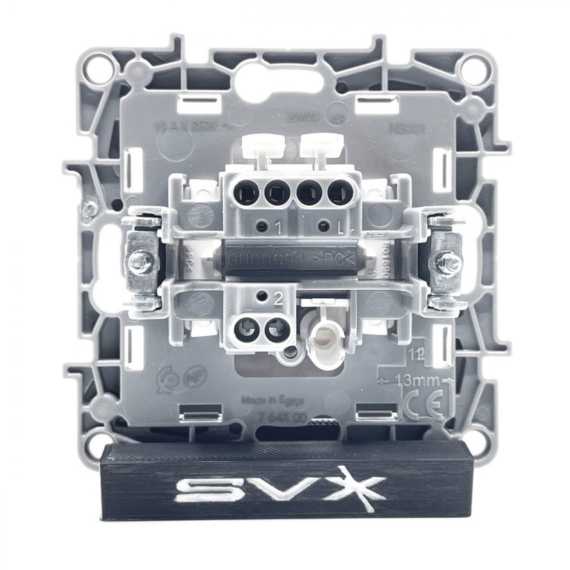 Niloé vypínač č.1 bílý