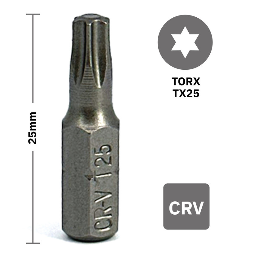 Bit TX25x25mm