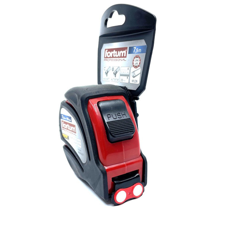 Metr svinovací pogumovaný s magnetem 7,5m