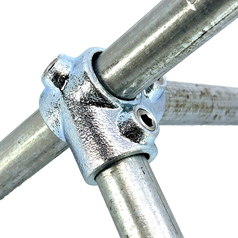 Spojovací článek čtyři větve 27 mm - pozinkovaný