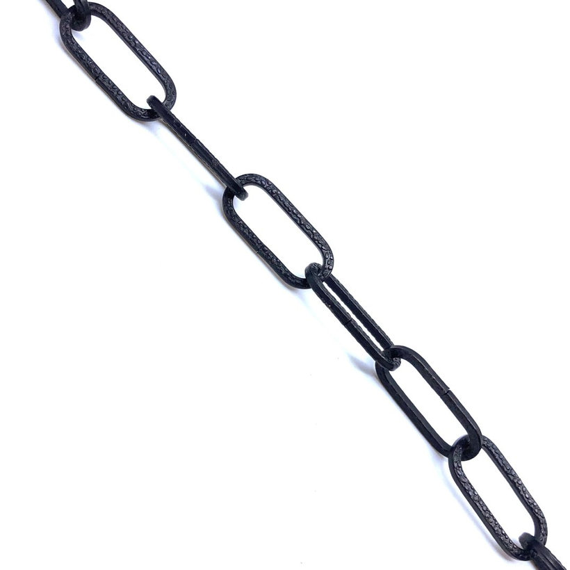 Řetěz ozdobný tepaný černý 3mm