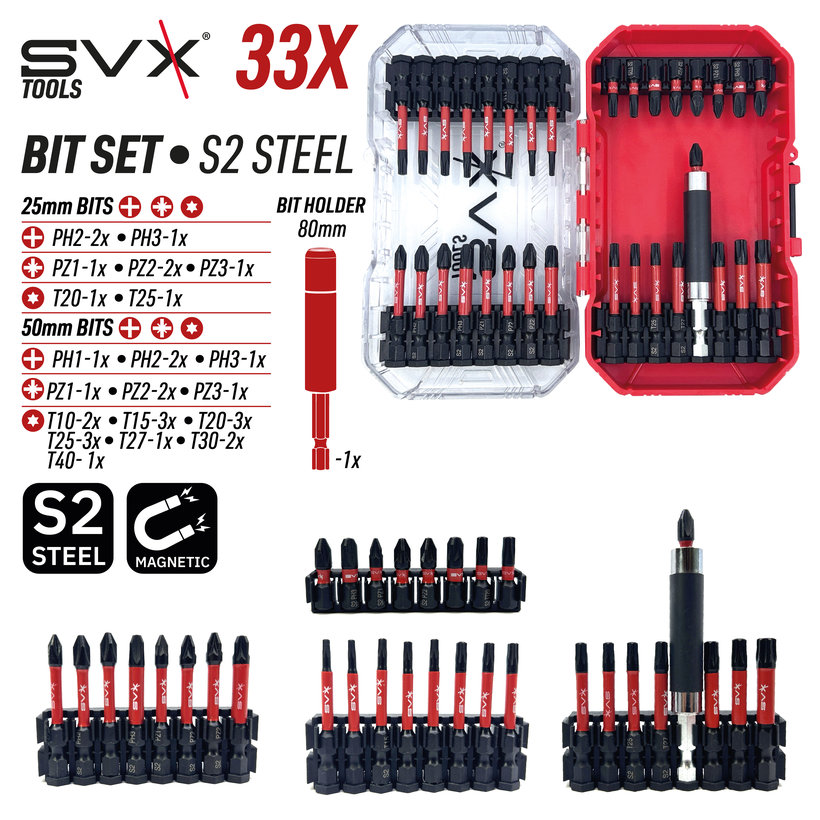 Sada bitů 33 dílná