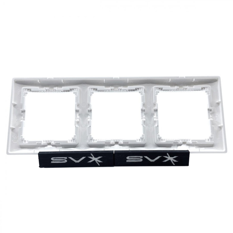 Valena 3 rámeček bílý