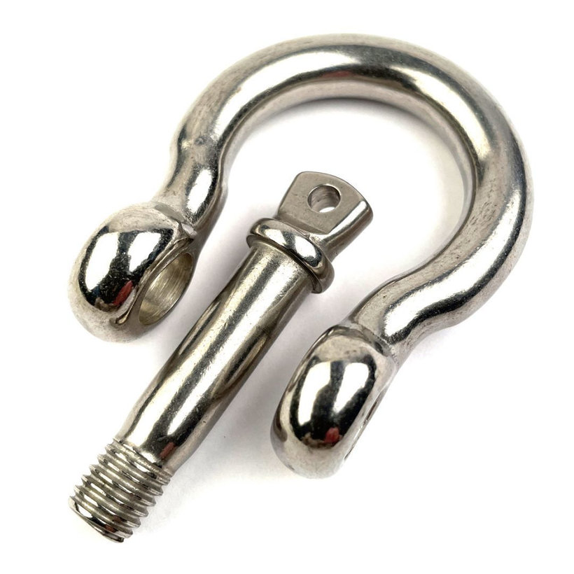 Nerezový zámek řetězu tvar oblouk A4 10mm