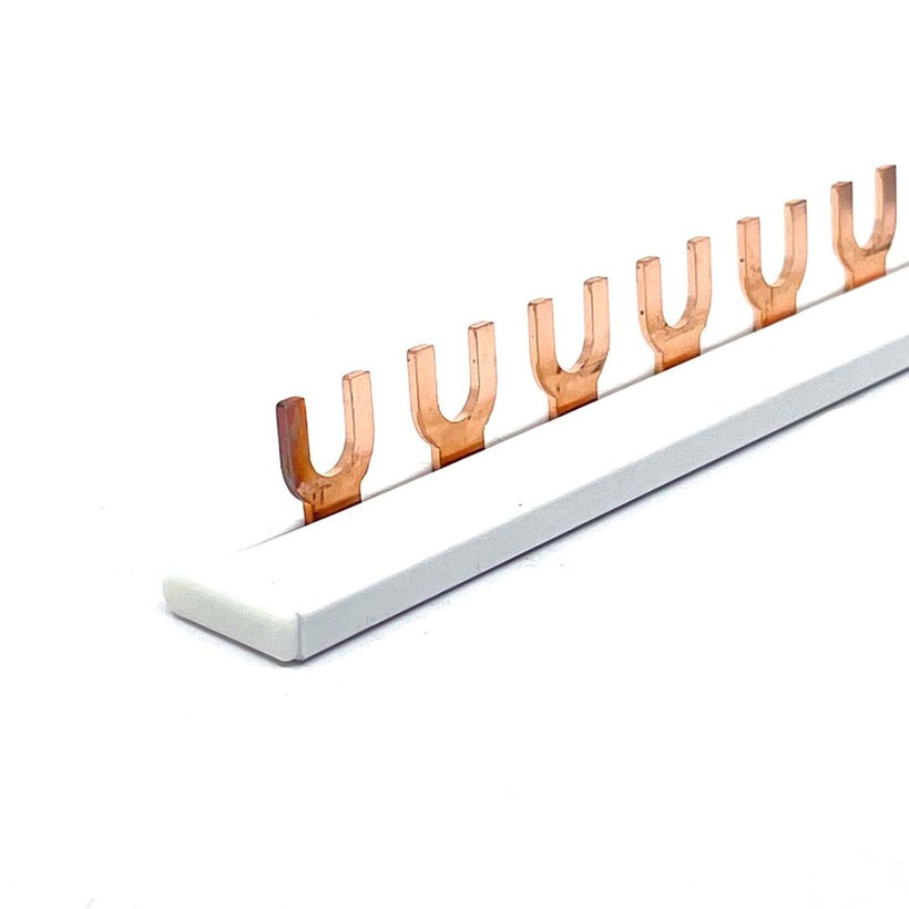 Propojovací lišta vidlicová 1P 215mm