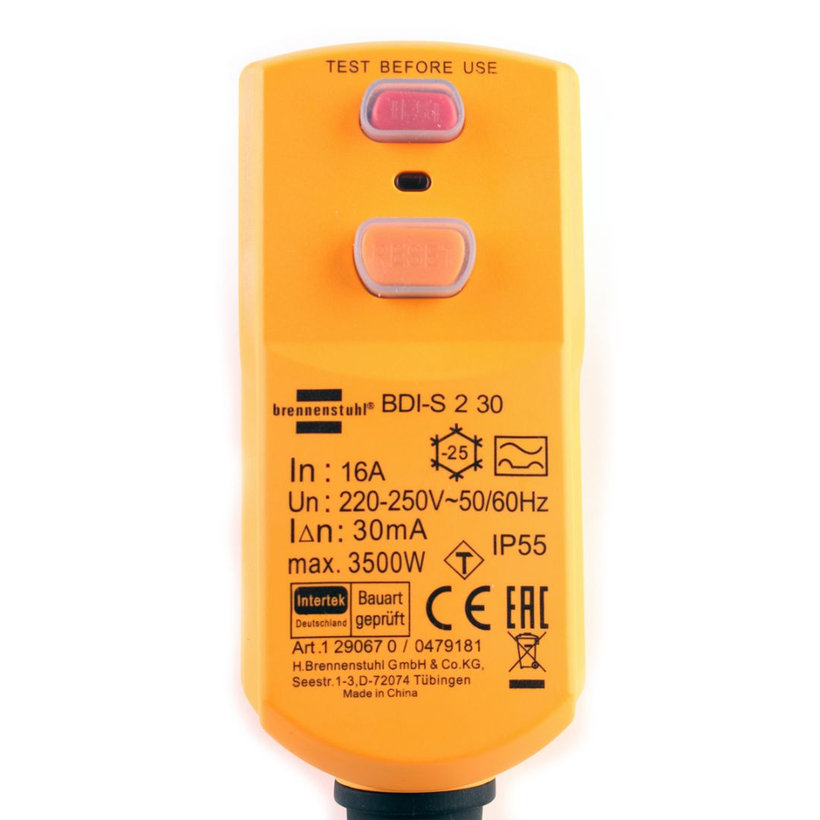 Mobilní proudový chránič k bazénům a na sekání BDI-S 2 30