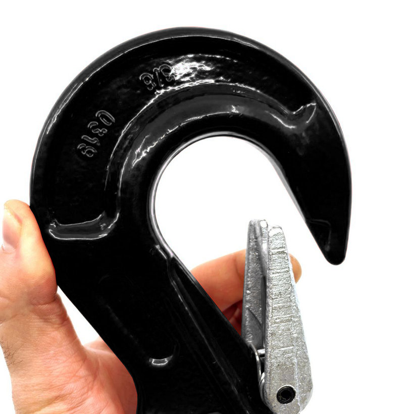 Hák s vidlicí tř 80 černý 13mm - 5,3T