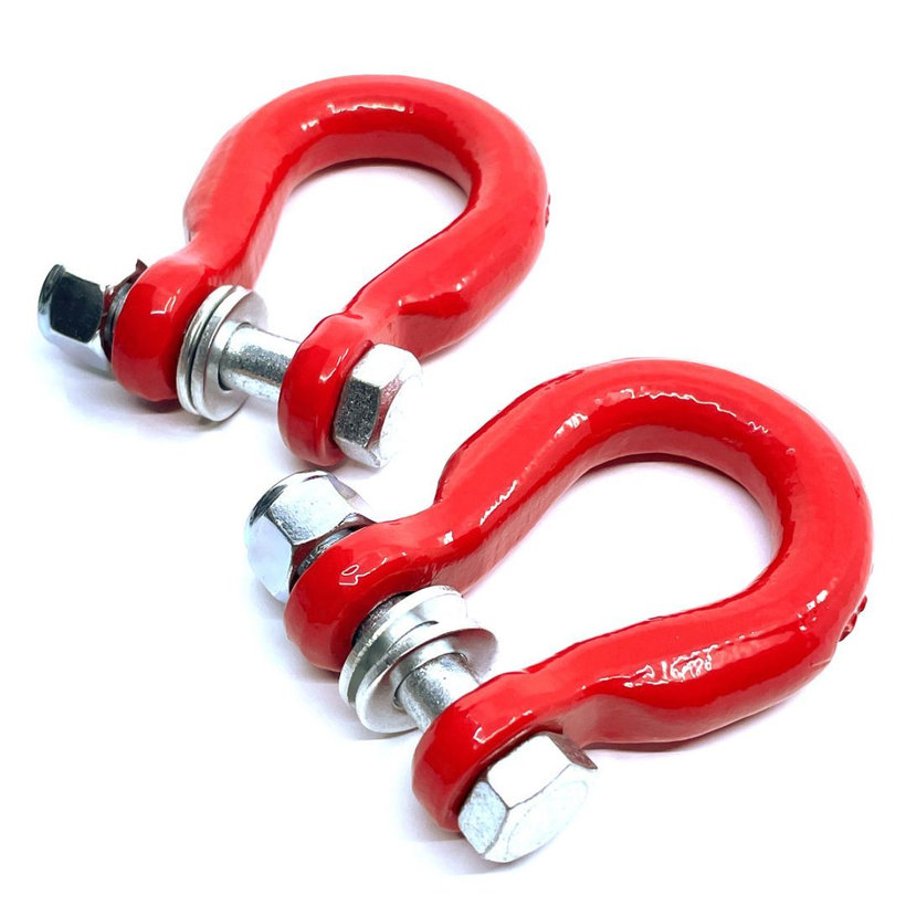 Speciální omega třmen tř 80 červený 10mm