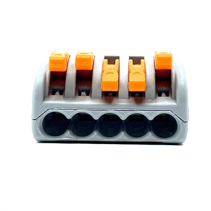 Spojovací svorka zaklapávací - 5 vodičů