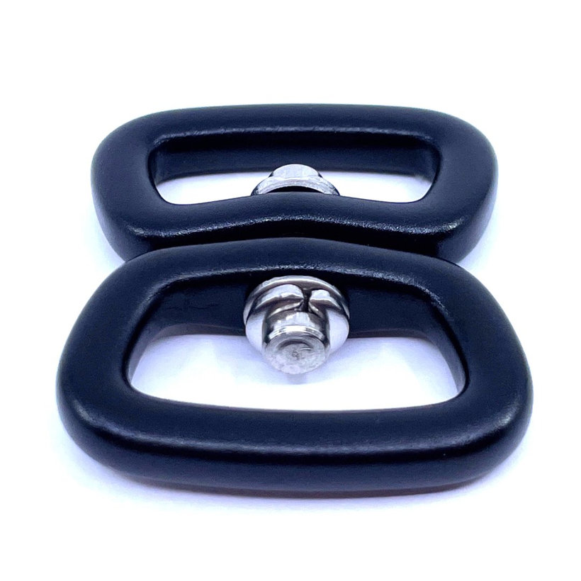 Otočná spojka černá 51x20mm