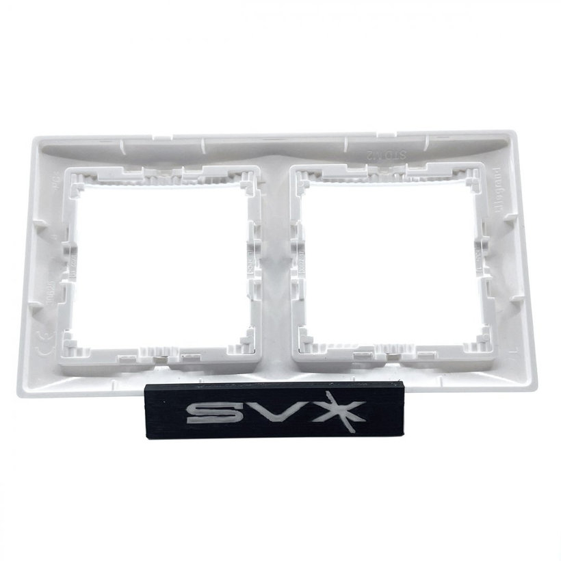 Valena 2 rámeček bílý