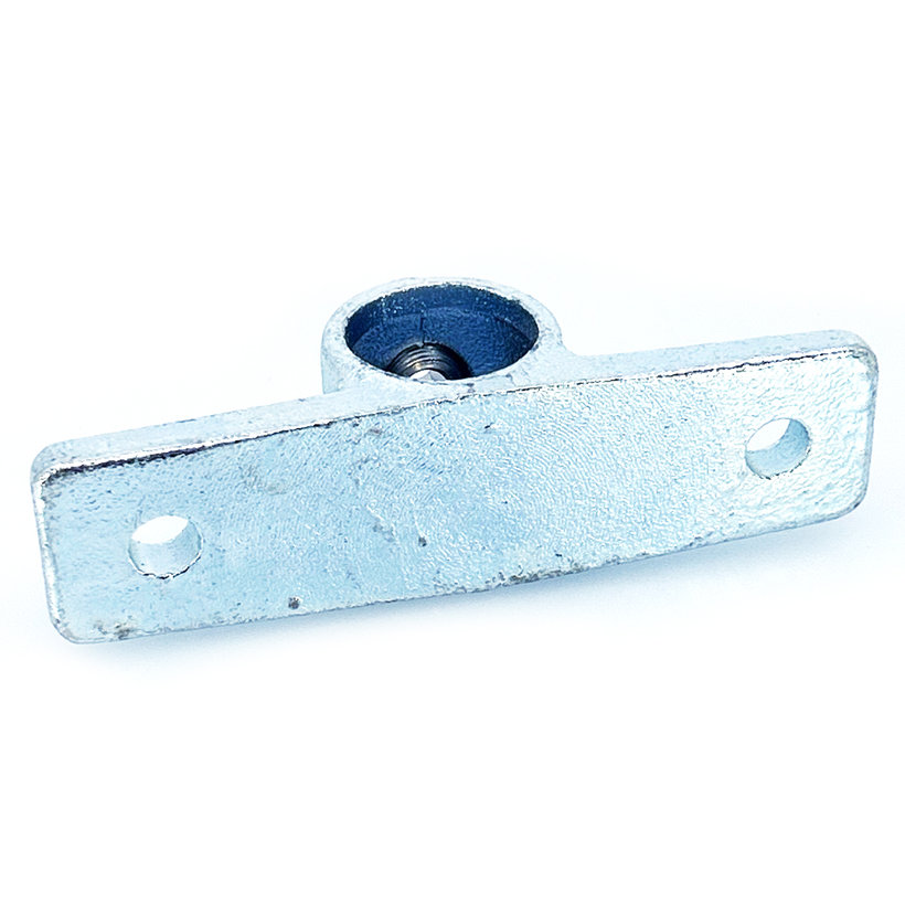 Konektor na zeď 27 mm - pozinkovaný