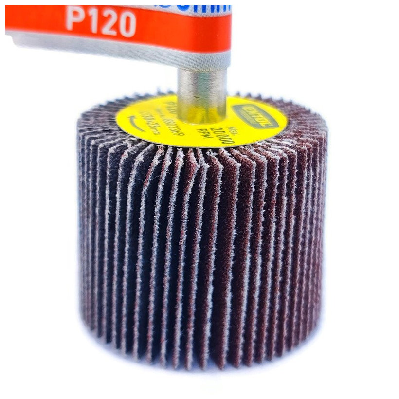 Lamelový brusný kotouč na stopce P120 30x25mm