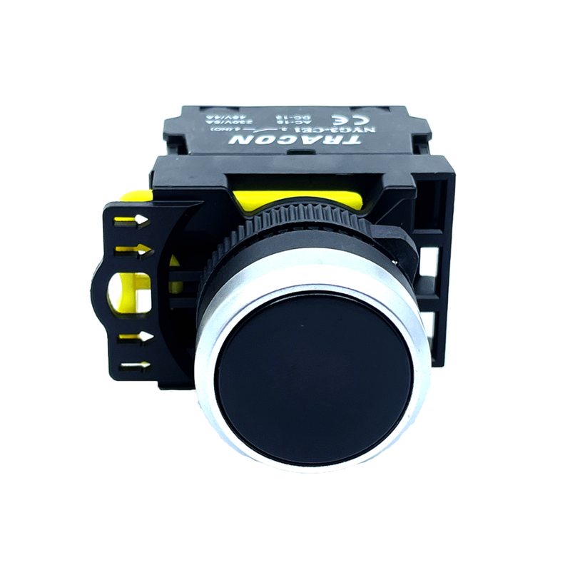 Klasické tlačítko černé