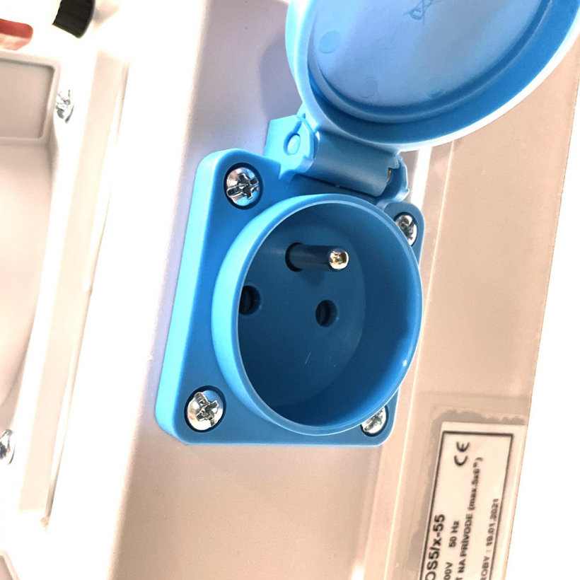 Zásuvková ROS 5/x-55 rozvodnice nejištěná