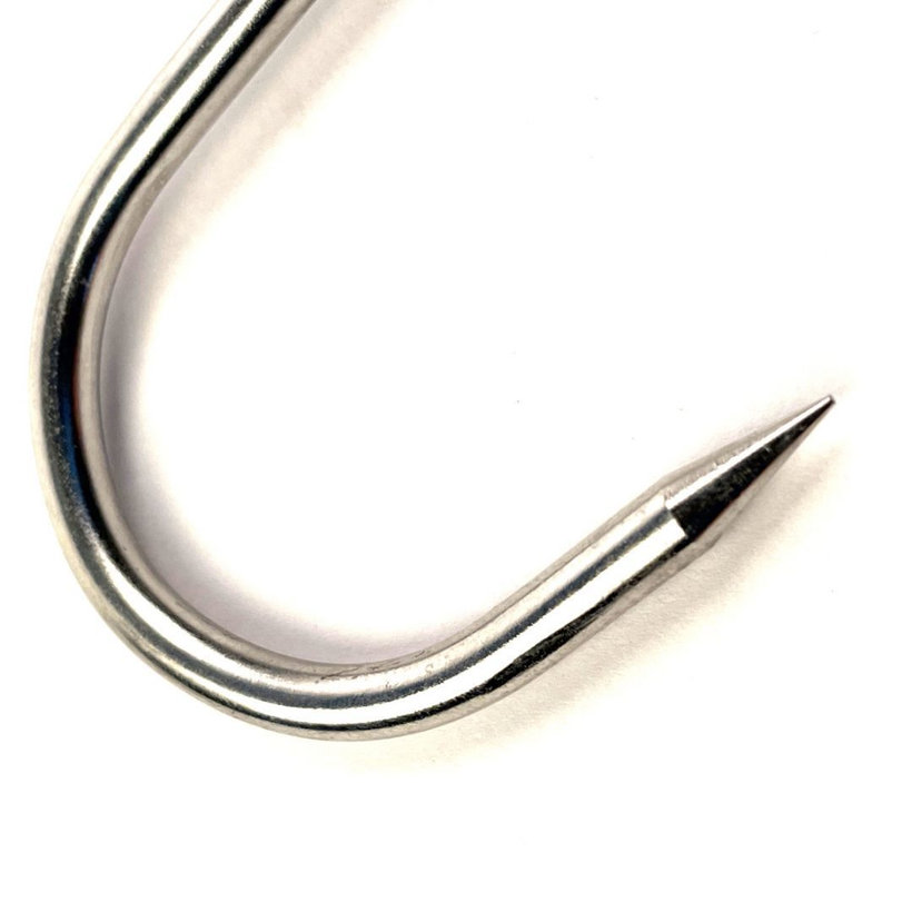 Nerezový hák řeznický A2 140 mm