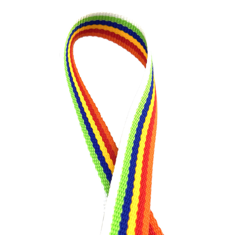 PPV popruh 25mm duhová