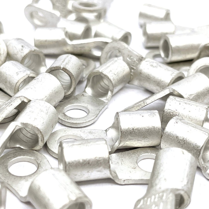 Neizolované CU kabelová oka lisovací 25mm²