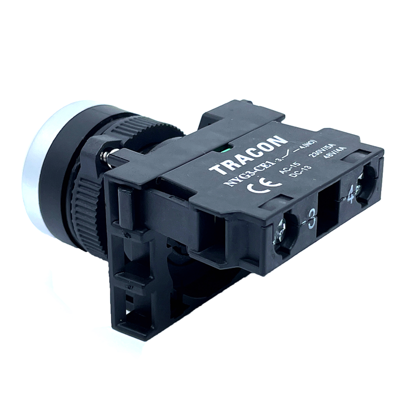 Klasické tlačítko černé