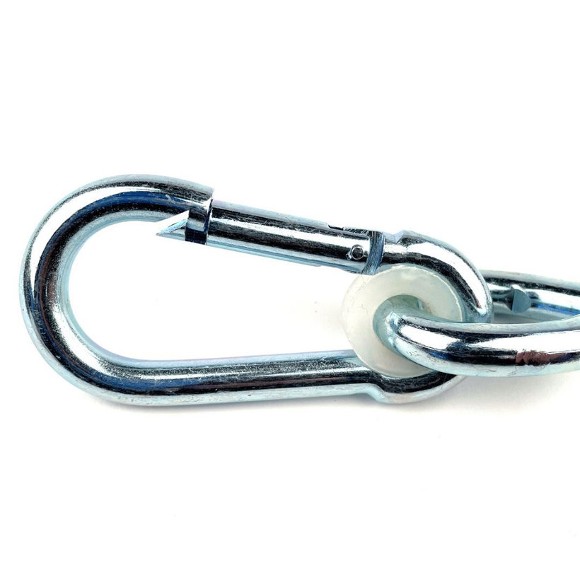 Hák houpačkový s karabinou Zn M12x280mm