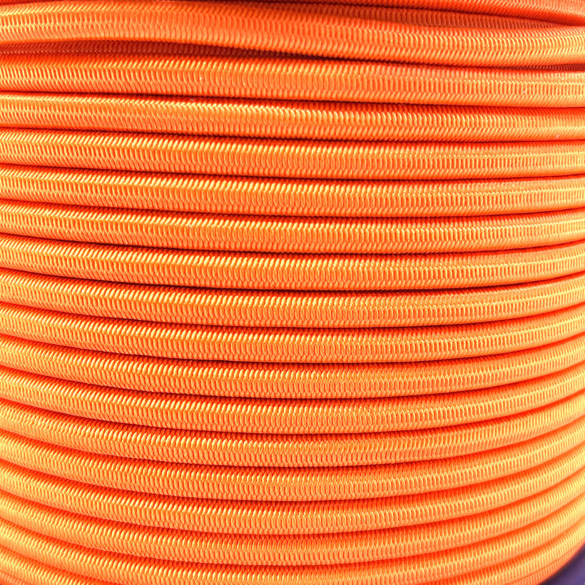 Gumolano s pryžovým jádrem oranžové PP 6mm