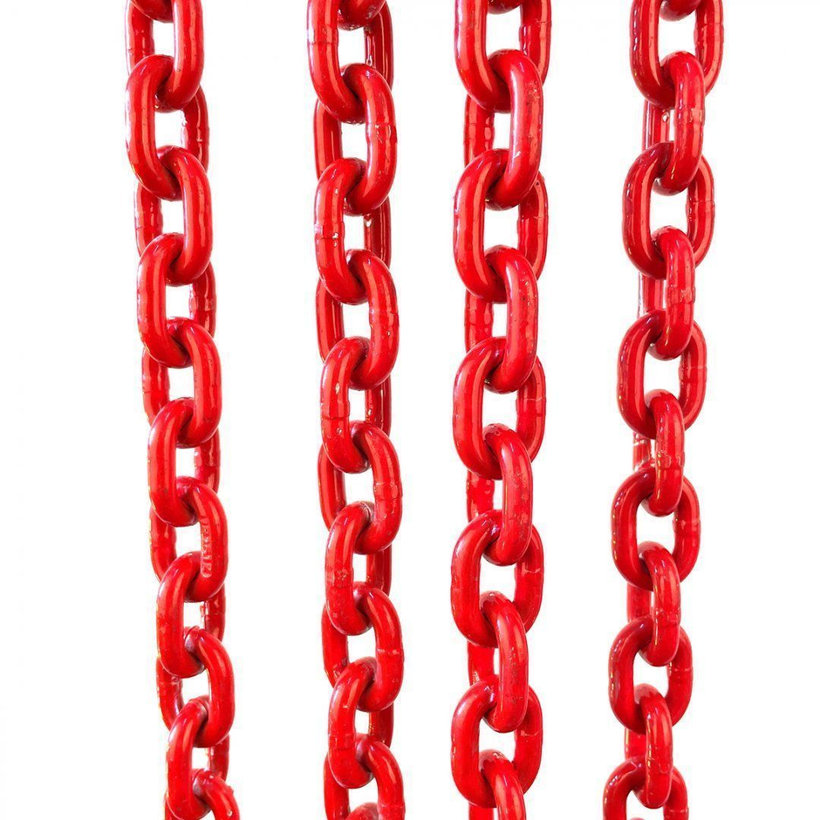 Řetězový závěs oko-4 háky tř 80 se zkracovačem (3,5 m, 2360/1700 kg, 6 mm)