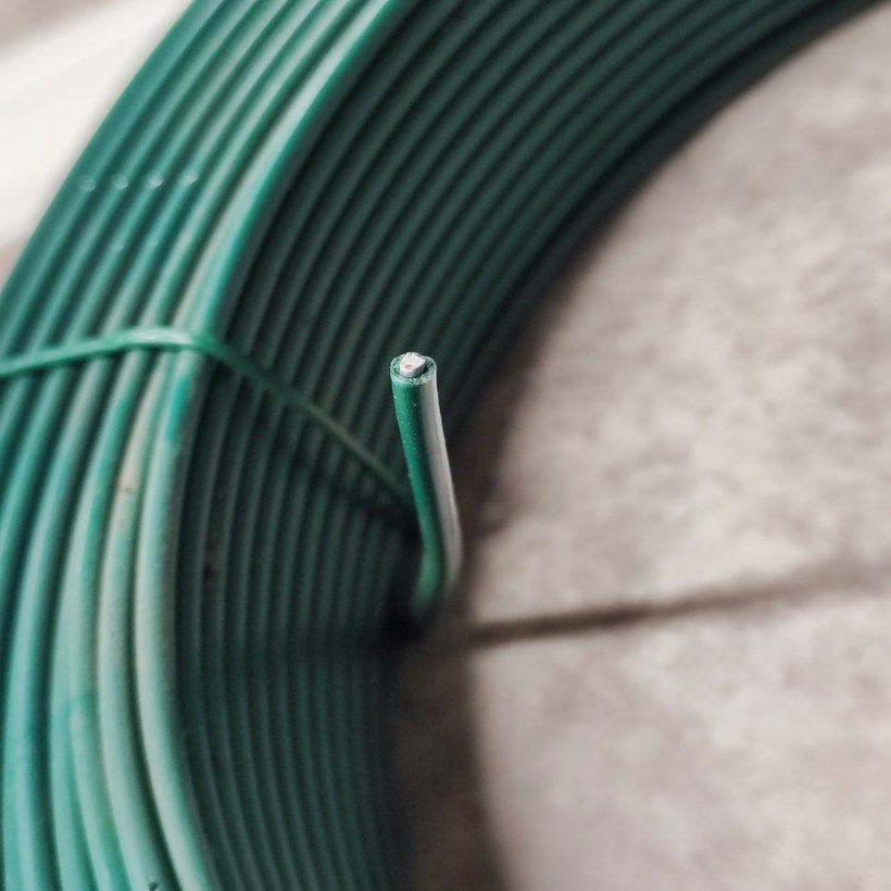 Drát napínací zelený