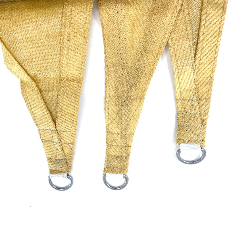 Stínící plachta béžová 5x5x5 m