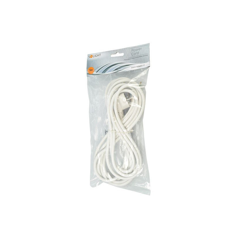 Flexo šňůra 5m 3x1 bílá