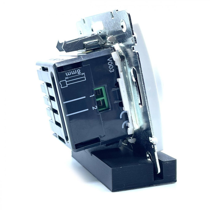 Valena otočný stmívač bílý