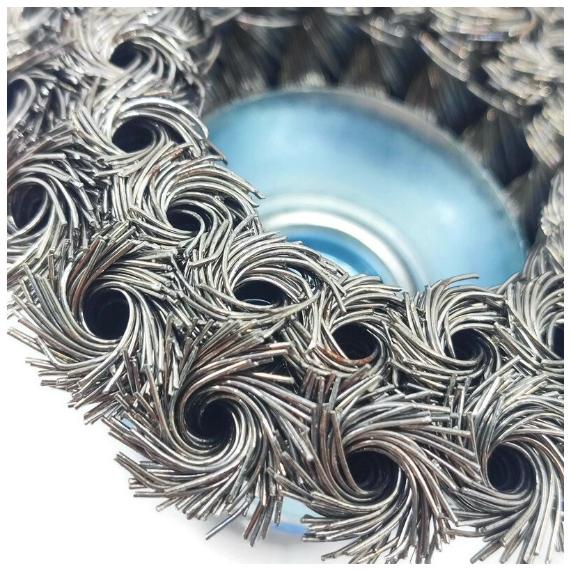 Kartáč dvouřadý copánkový M14-80x0,5mm