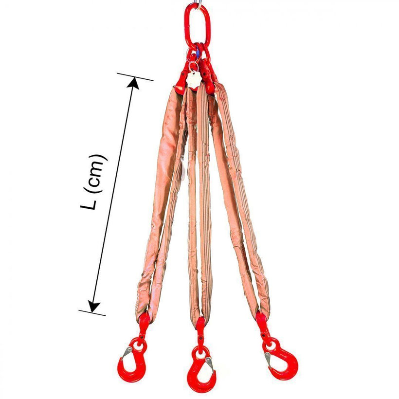 Textilní závěs OKO-3 HÁK 12 600/9000 kg, 6 m