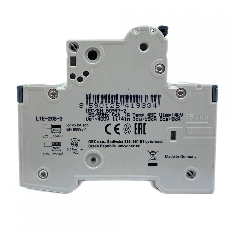 Jistič Minia LTE-20B-3