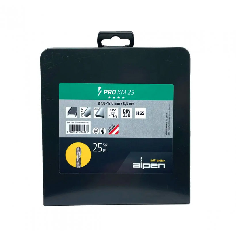 Sada vrtáků do kovu Sprint Master - 25dílná