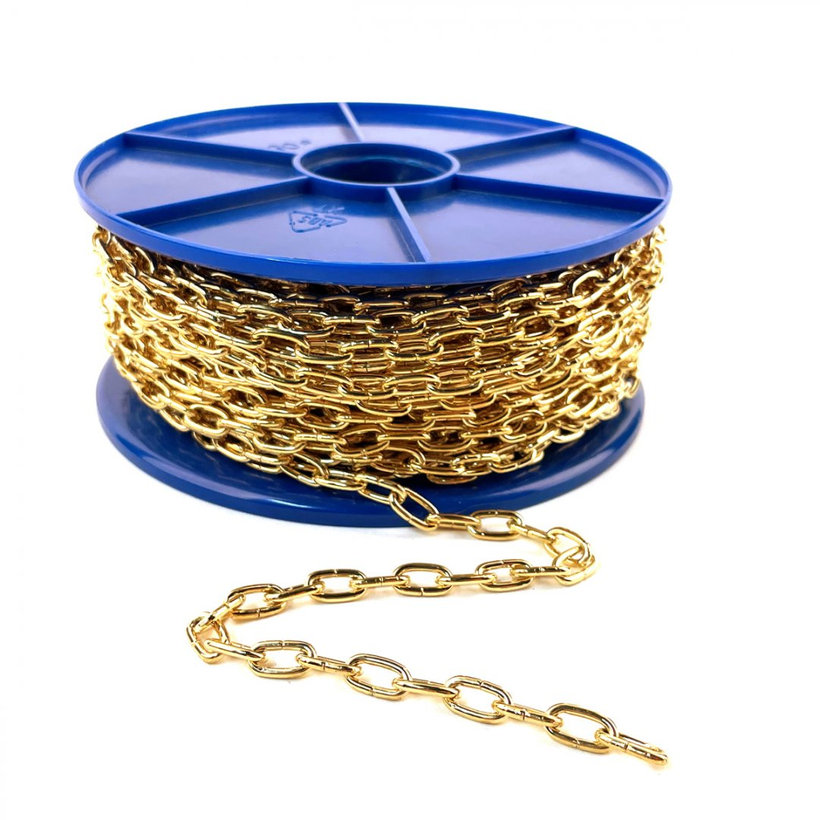 Řetěz hodinářský žlutý zinek 1,6mm