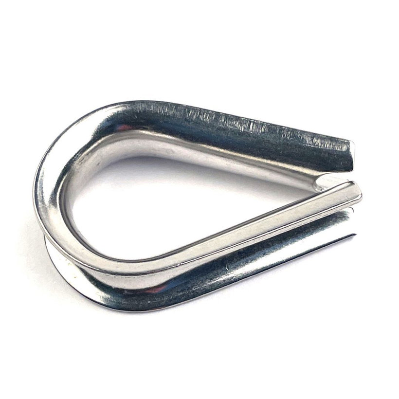 Lanová očnice nerezová AISI316 3 mm