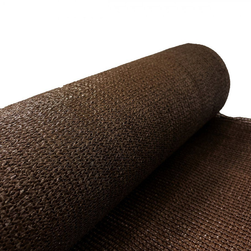 Stínící síť hnědá 95% - délka 25m - výška 1,8m