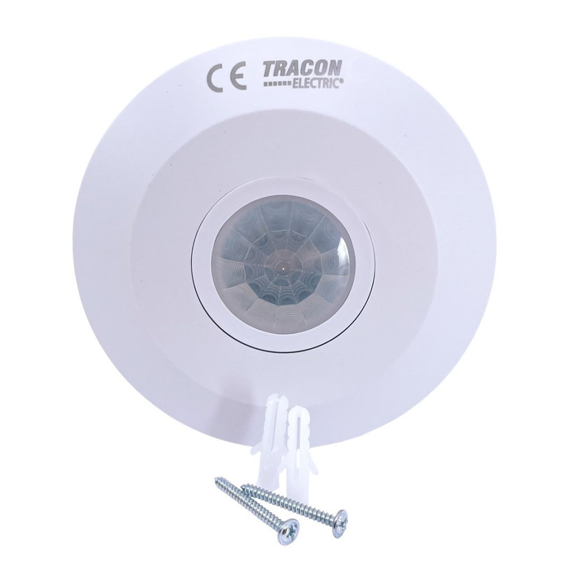 Snímač pohybu plochý - bílý 360°