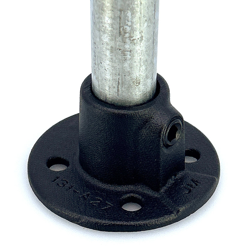 Podpůrný konektor 27 mm - černý