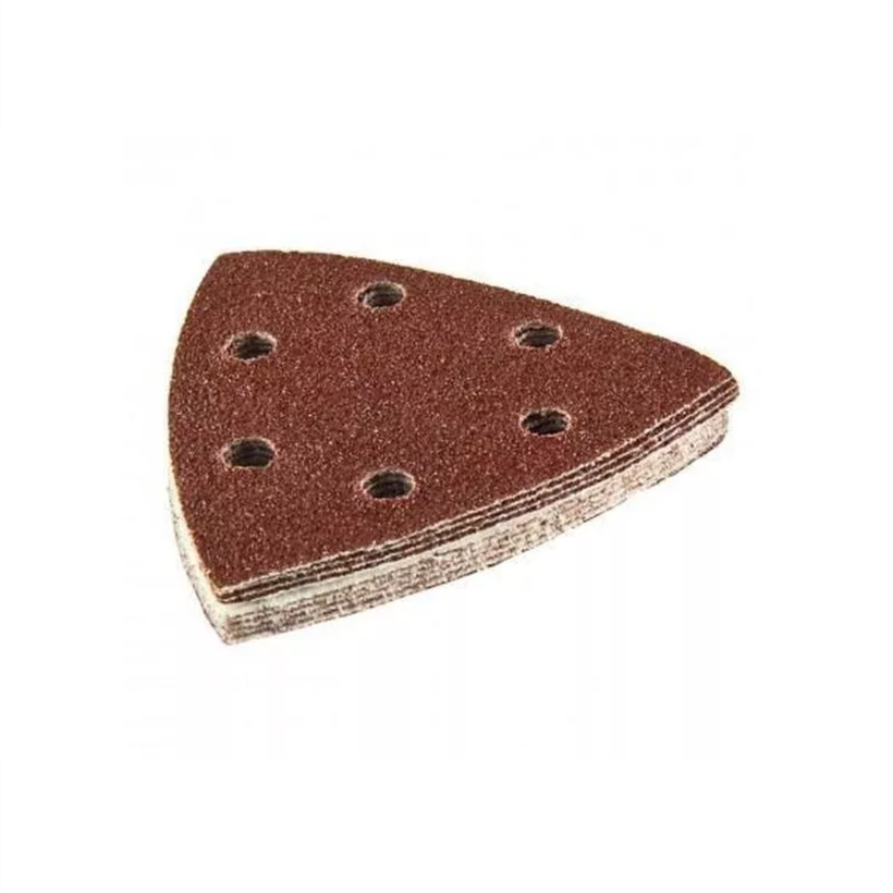 Brusný papír na suchý zip - trojúhelník 93mm P120 20ks