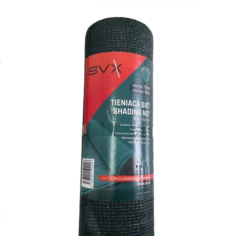 Stínící síť zelená 90% - délka 25m - výška 2m