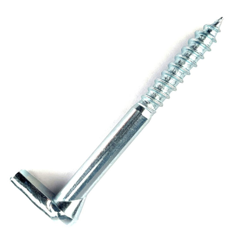 Skoba s křížovou drážkou Zn 100mm