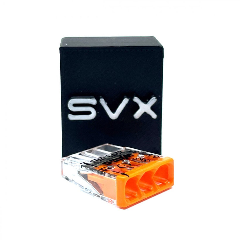 Spojovací svorka bezšroubová - 3 vodičů