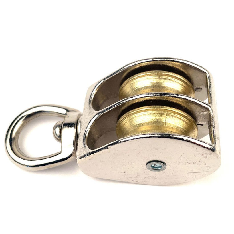 Kladka dvoukolečková otočná 1"7/25mm