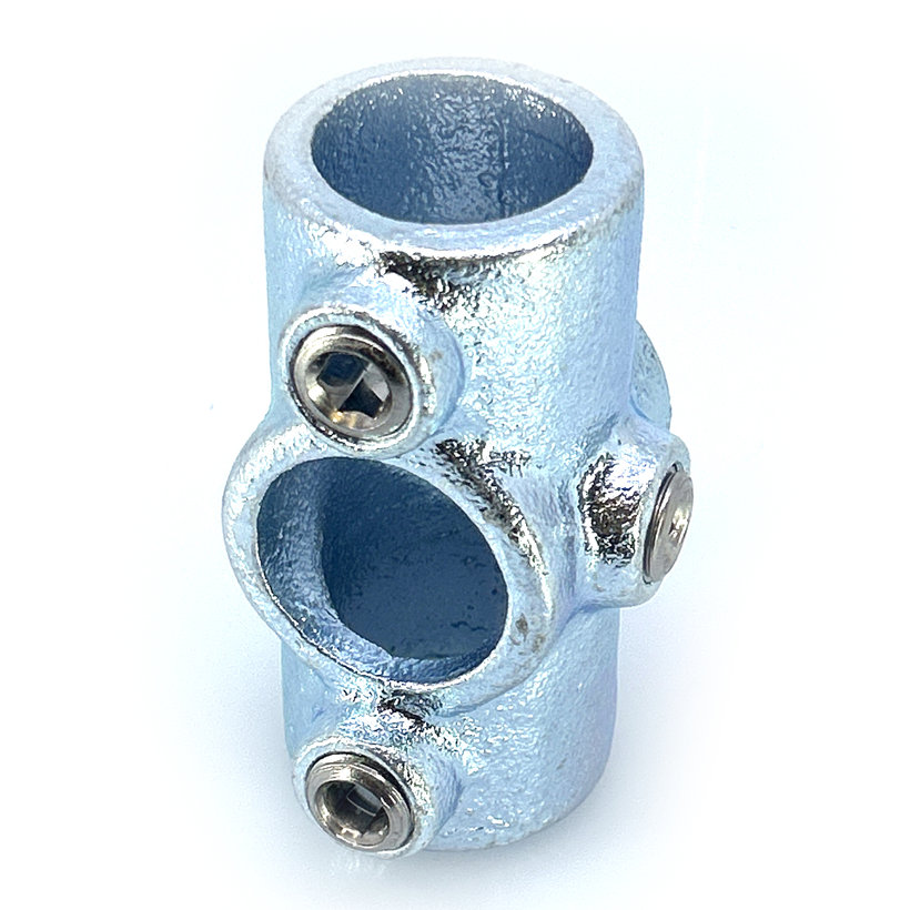 Spojovací článek ve tvaru X 27 mm - pozinkovaný