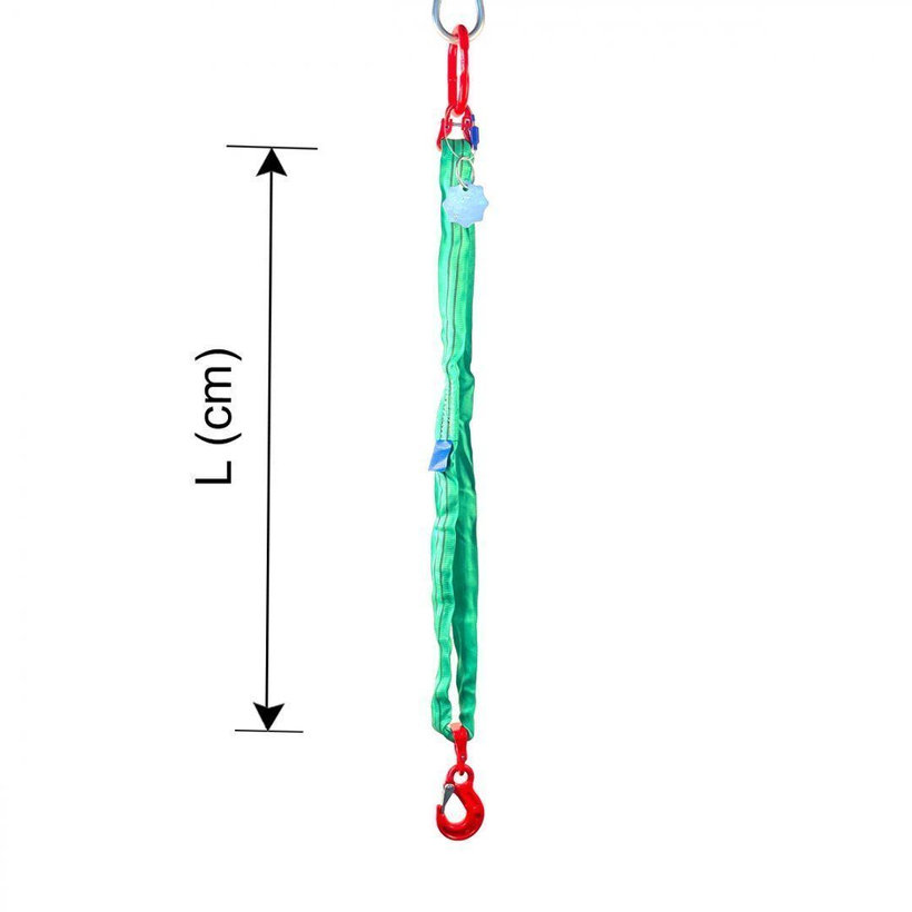 Textilní závěs OKO-HÁK 2000 kg, 3 m