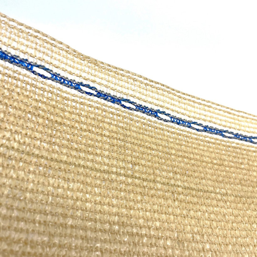 Stínící síť pískově žlutá 95% - délka 10m - výška 1,8m