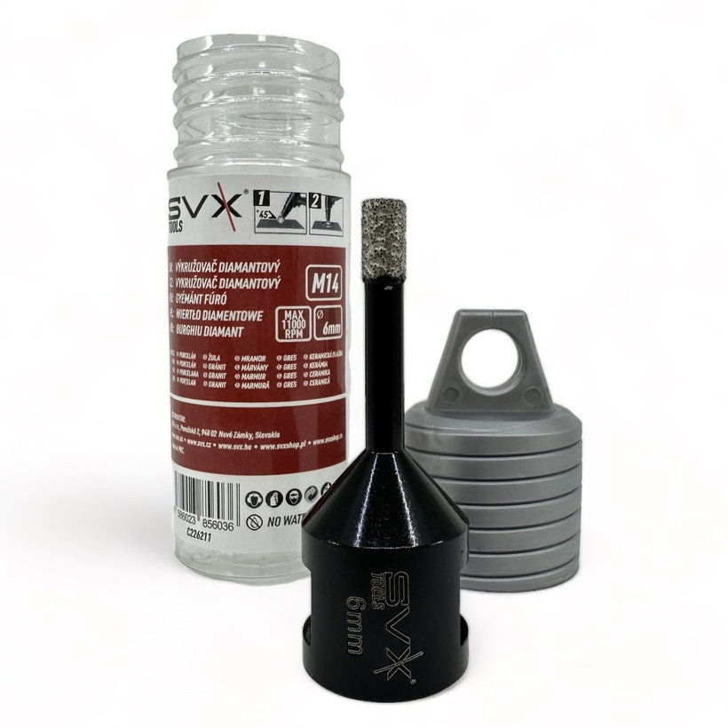 Vyřezávač diamantový M14-6mm